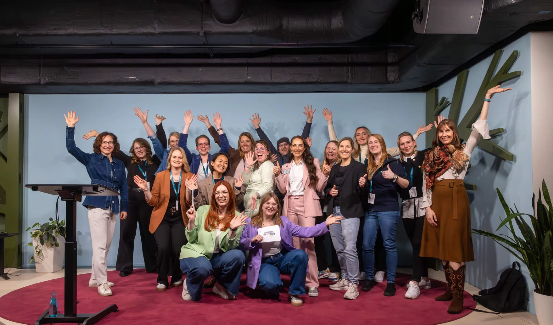 Die Speaker*innen der Women in Tech Night 2025