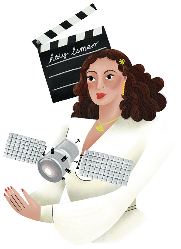 Hedy Lamarr Porträt